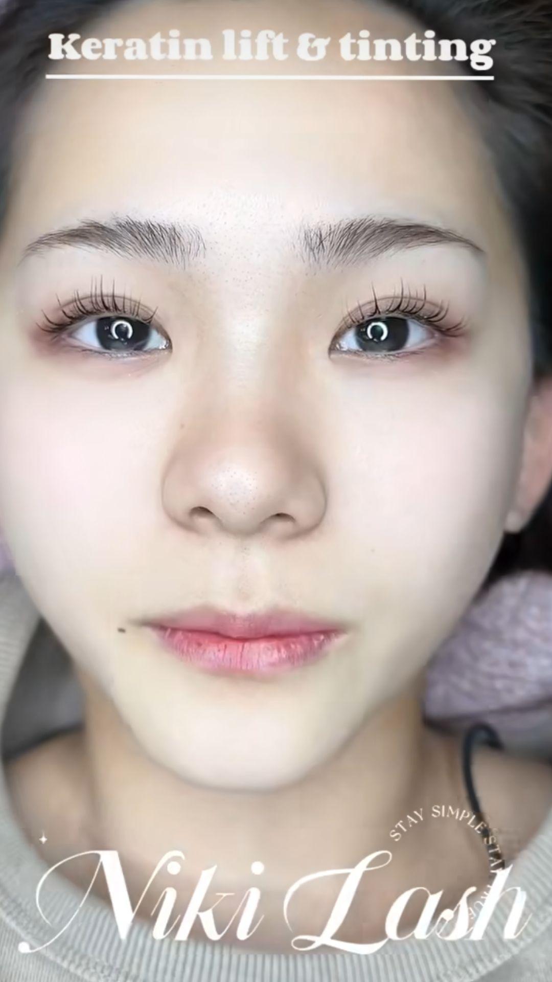 Keratin Lift & Tint: Keratin lash lift & tint